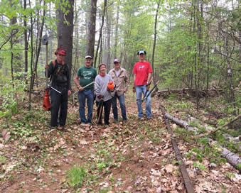 Trail clearing 2016